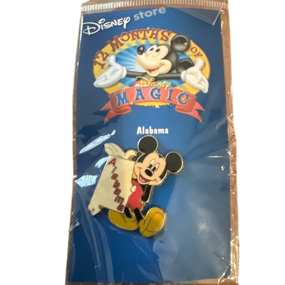 Disney Mickey Mouse Alabama Pin USA